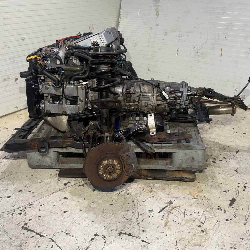 Subaru Impreza WRX 2.0L Turbo JDM Engine Manual Transmission EJ205 TY754VBBA JDM Engine Zone