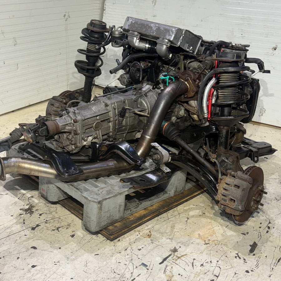 Subaru Impreza WRX 2.0L Turbo JDM Engine Manual Transmission EJ205 TY754VBBA JDM Engine Zone