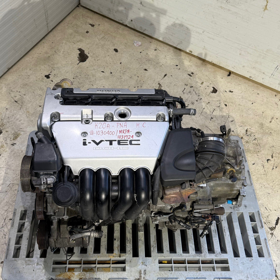 Acura RSX Type S 2.0L Dohc Vtec JDM Engine Automatic Transmission - K20A PNA MRPA Motor Vehicle Engines JDM Engine Zone
