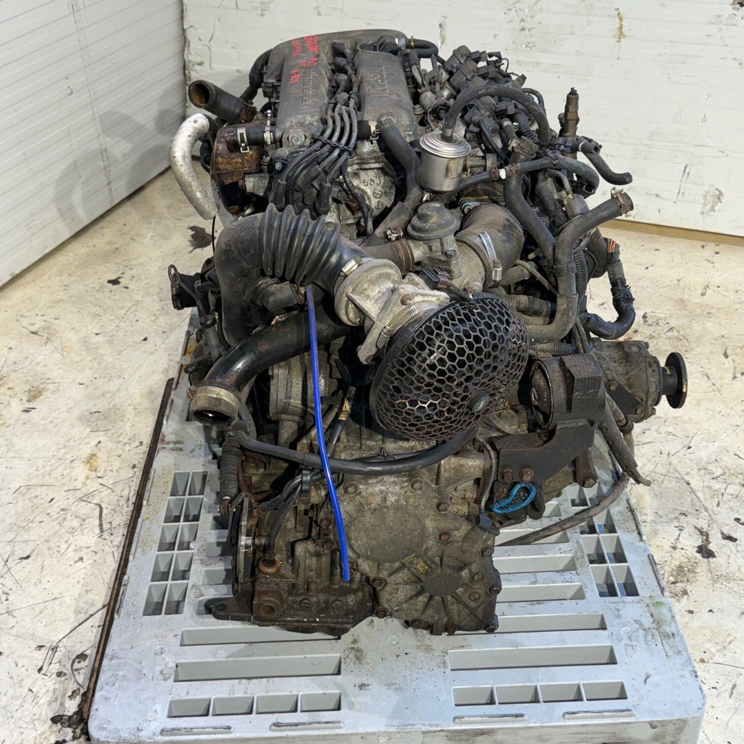 Nissan Sentra 1990-1993 2.0L Turbo JDM Engine With AWD Transmission- SR20DET B13 Motor Vehicle Engines JDM Engine Zone