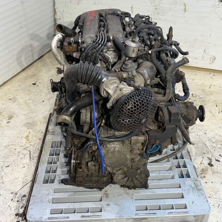 Nissan Sentra 1990-1993 2.0L Turbo JDM Engine With AWD Transmission- SR20DET B13 Motor Vehicle Engines JDM Engine Zone