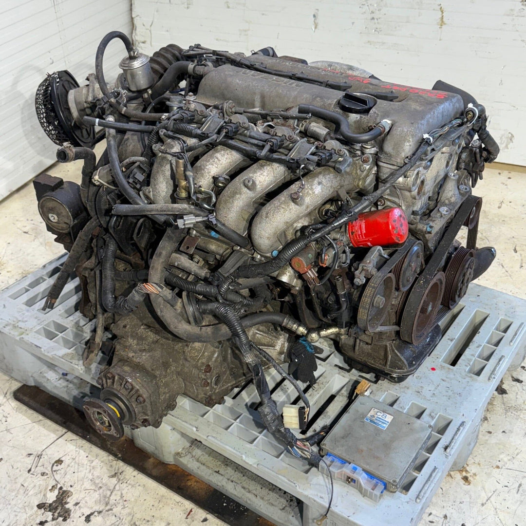 Nissan Sentra 1990-1993 2.0L Turbo JDM Engine With AWD Transmission- SR20DET B13 Motor Vehicle Engines JDM Engine Zone