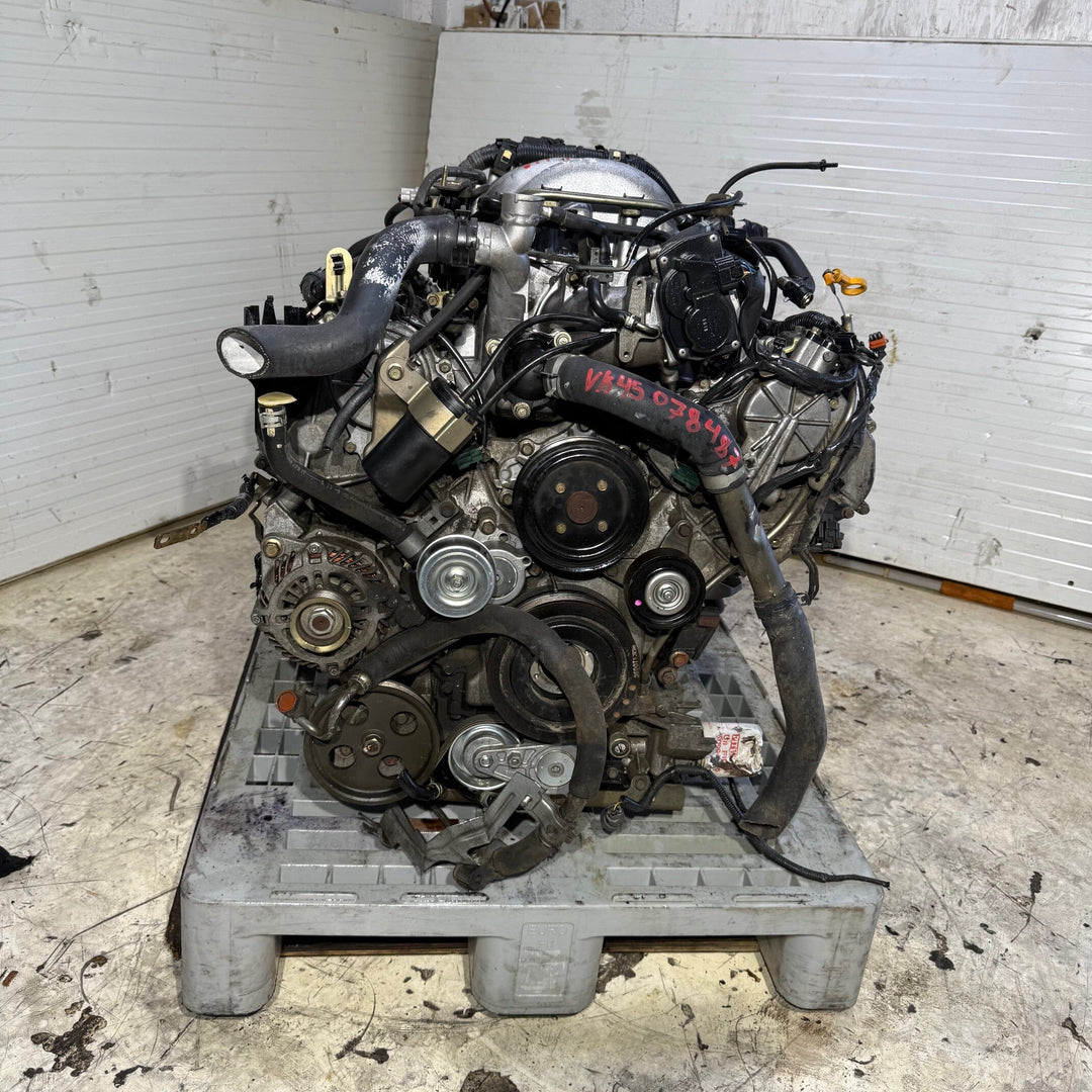 Infiniti Q45 M45 FX45 2002 2003 2004 4.5L V8 JDM Engine - VK45DE 078487 Infiniti Q45 Engine 4.5L JDM Engine Zone