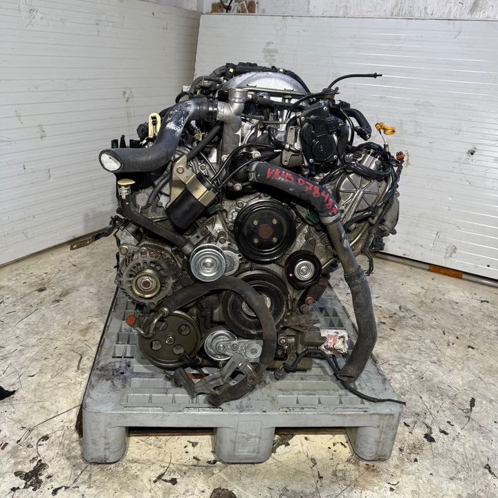 Infiniti Q45 M45 FX45 2002 2003 2004 4.5L V8 JDM Engine - VK45DE 078487 Infiniti Q45 Engine 4.5L JDM Engine Zone
