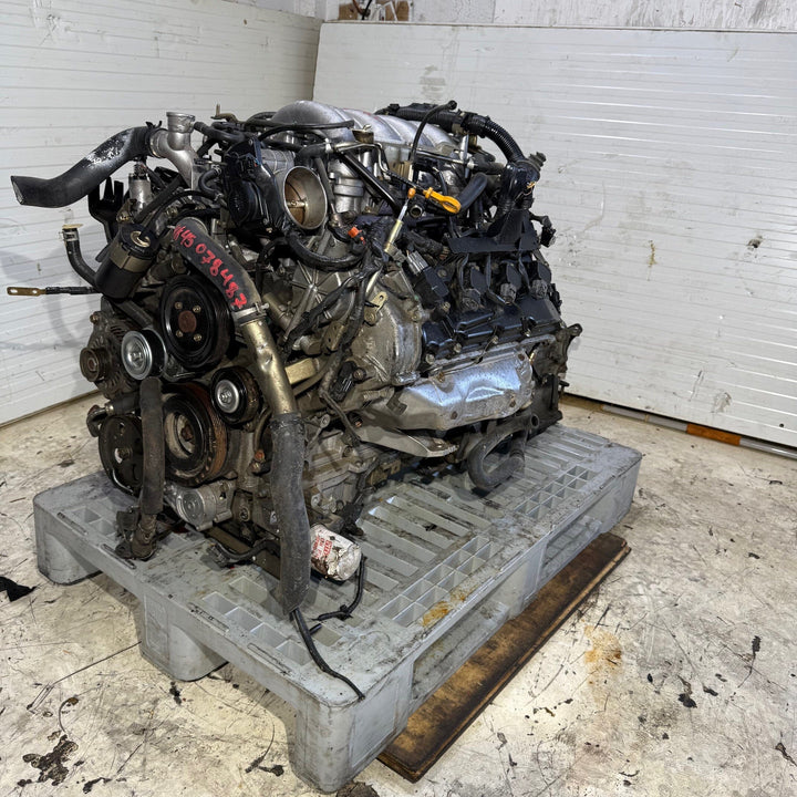 Infiniti Q45 M45 FX45 2002 2003 2004 4.5L V8 JDM Engine - VK45DE 078487 Infiniti Q45 Engine 4.5L JDM Engine Zone