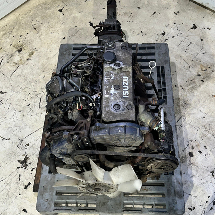 Isuzu Aska 2.0L Sohc 8 Valve Jdm Engine RWD Manual Actual Swap 4FC Motor Vehicle Engines JDM Engine Zone