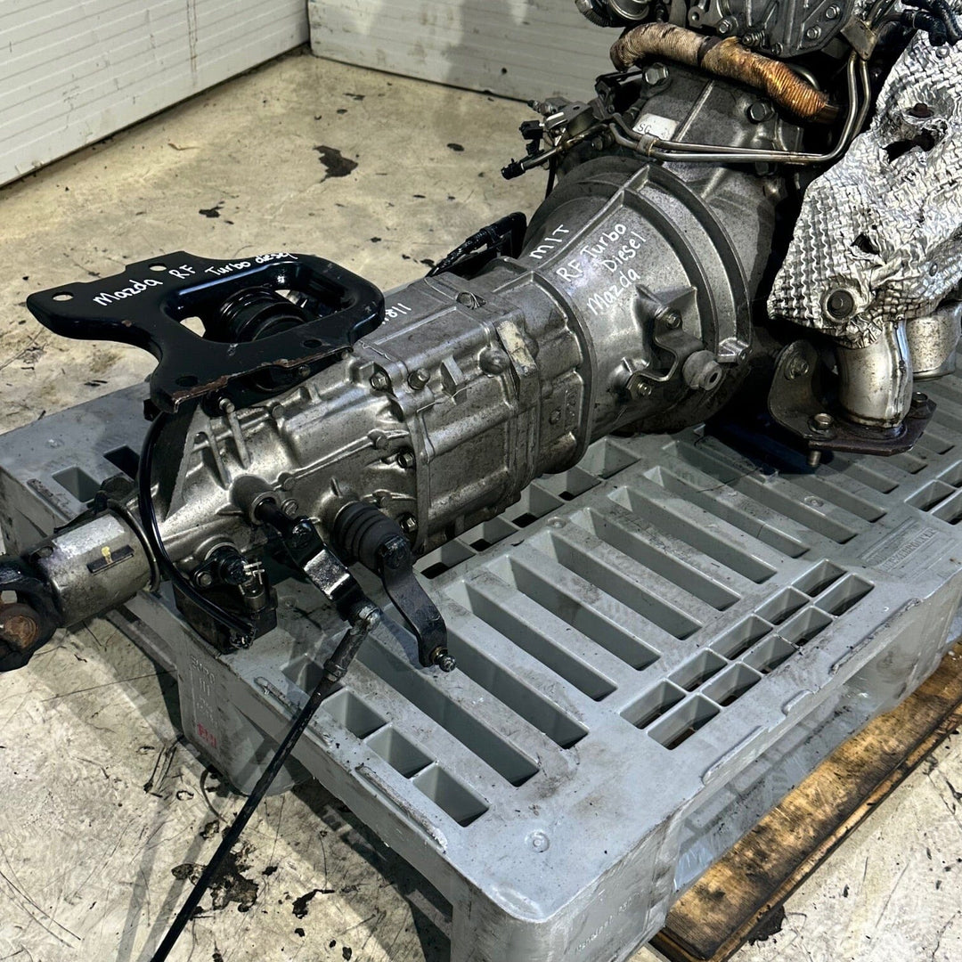 Mazda Bongo Brawny Turbo Diesel Jdm Engine All Wheel Drive Manual Transmission RF Motor Vehicle Engines JDM Engine Zone