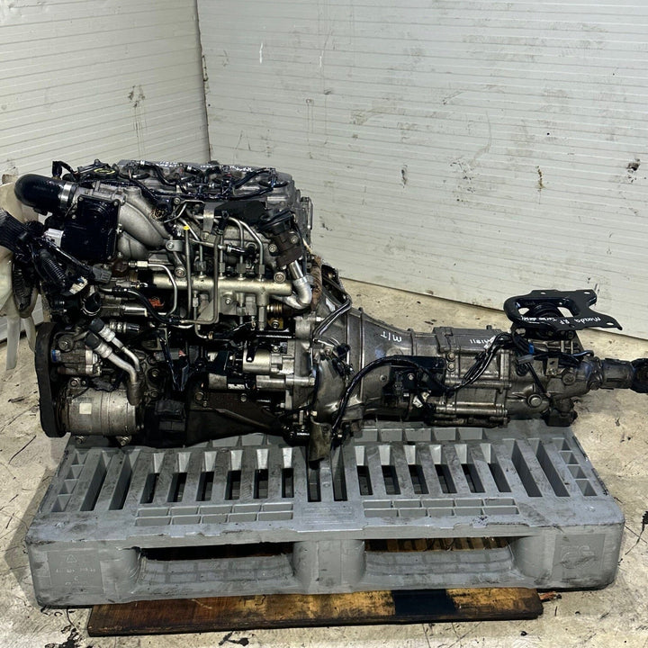 Mazda Bongo Brawny Turbo Diesel Jdm Engine All Wheel Drive Manual Transmission RF Motor Vehicle Engines JDM Engine Zone