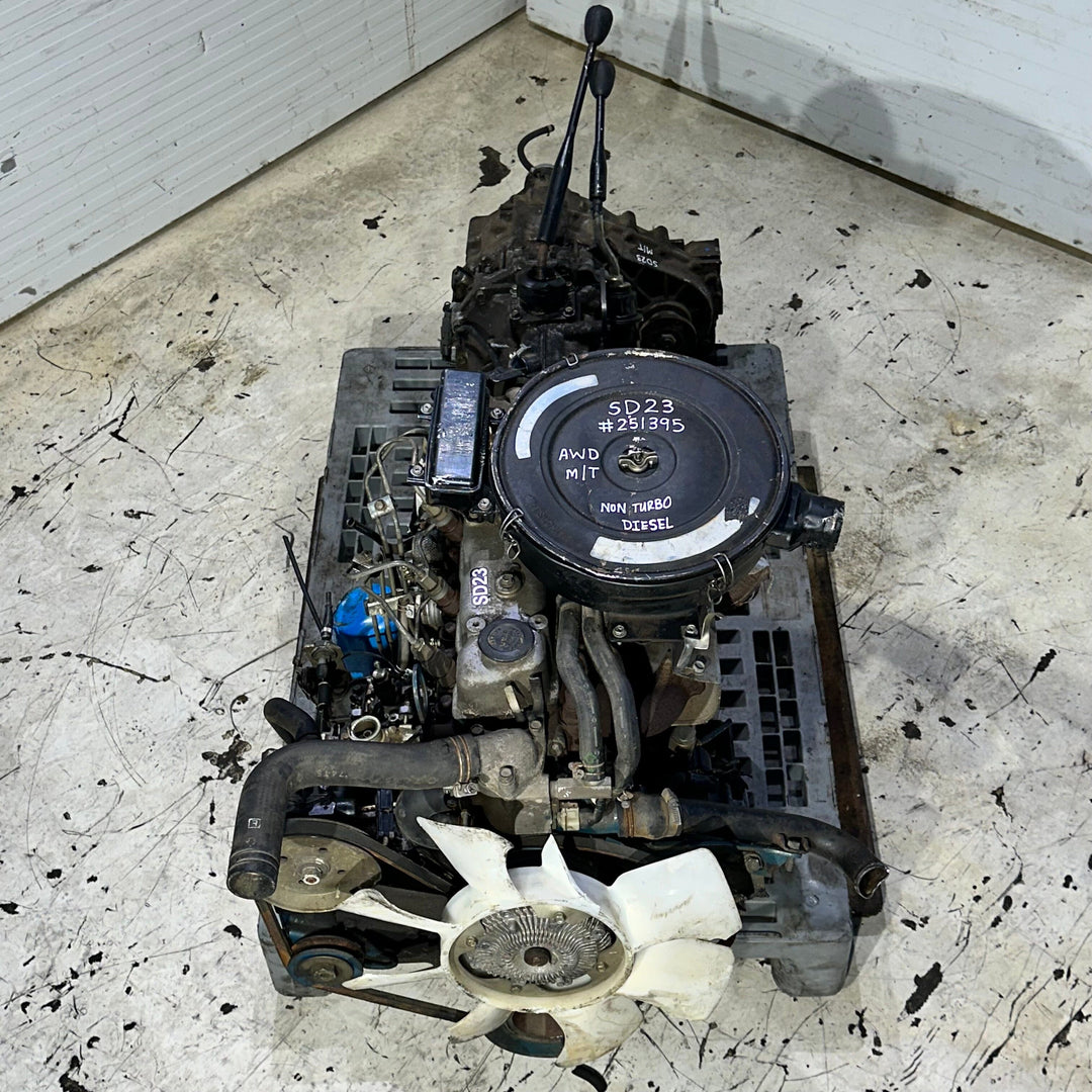 Nissan Sd23 2.3l 4-Cylinder Diesel Jdm Engine AWD Manual Transmission - Sd23 251395 JDM Engine Zone