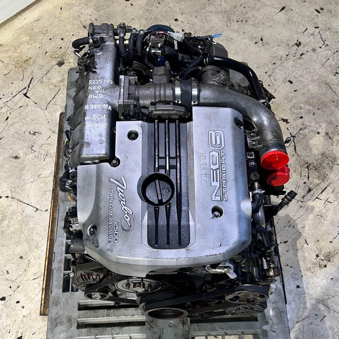 Nissan Skyline 2.5l Turbo Neo Vvl Awd Jdm Actual Engine Rb25det 385188a JDM Engine Zone
