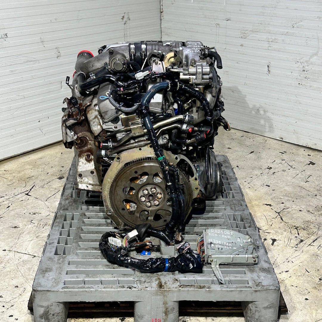 Nissan Skyline 2.5l Turbo Neo Vvl Awd Jdm Actual Engine Rb25det 385188a JDM Engine Zone