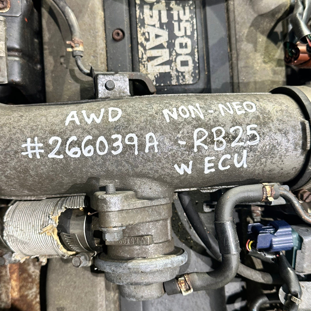 Nissan Skyline 2.5l Turbo Non Neo Vvl Awd Jdm Actual Engine Rb25det 266039a JDM Engine Zone
