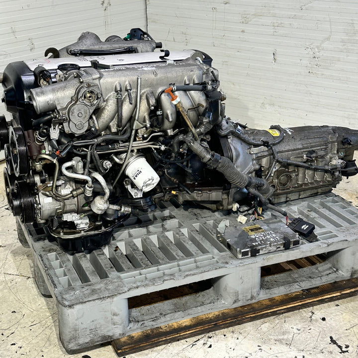 Toyota Chaser Soarer Supra 1JZ-GTE 2.5L Vvt-I Turbo Jdm Actual Engine Transmission Swap - 1JZ-GTE 6167172 Toyota Supra Chaser soarer 1jzgte Engine JDM Engine Zone