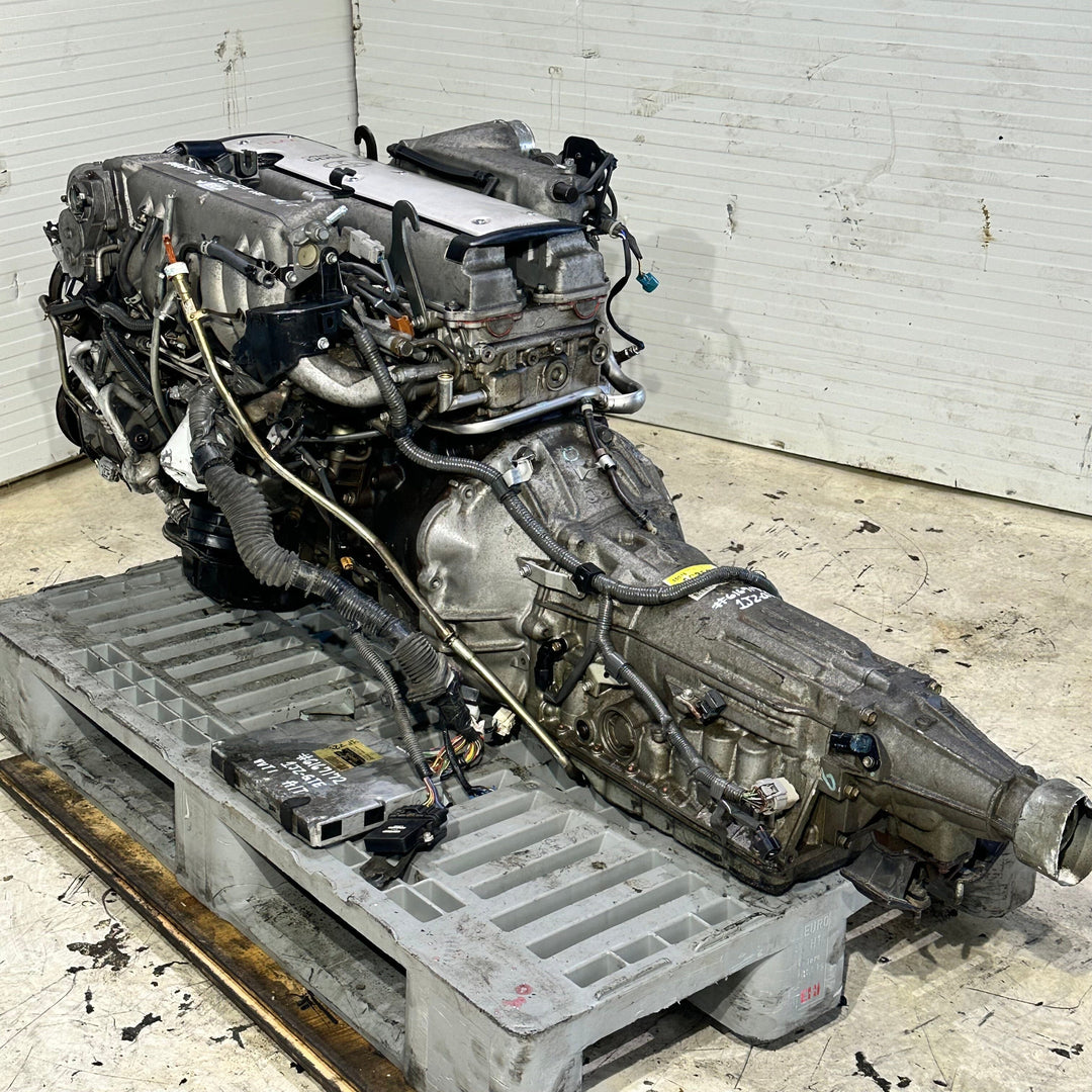 Toyota Chaser Soarer Supra 1JZ-GTE 2.5L Vvt-I Turbo Jdm Actual Engine Transmission Swap - 1JZ-GTE 6167172 Toyota Supra Chaser soarer 1jzgte Engine JDM Engine Zone
