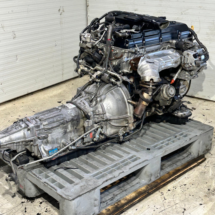 Toyota Dyna 2.0L DOHC VVT-i JDM Front Sump Engine RWD Automatic Transmission 1tr 0923616 Motor Vehicle Parts JDM Engine Zone