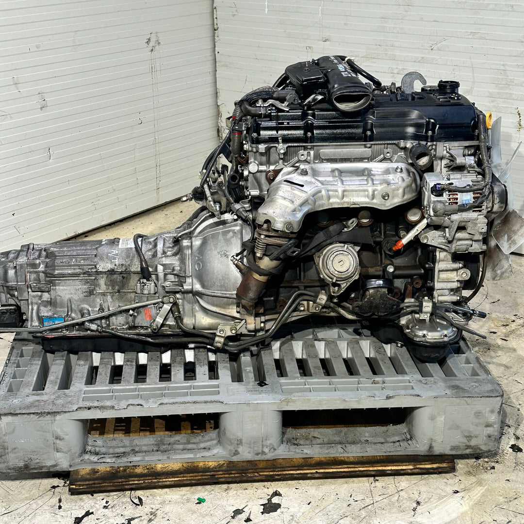 Toyota Dyna 2.0L DOHC VVT-i JDM Front Sump Engine RWD Automatic Transmission 1tr 0923616 Motor Vehicle Parts JDM Engine Zone