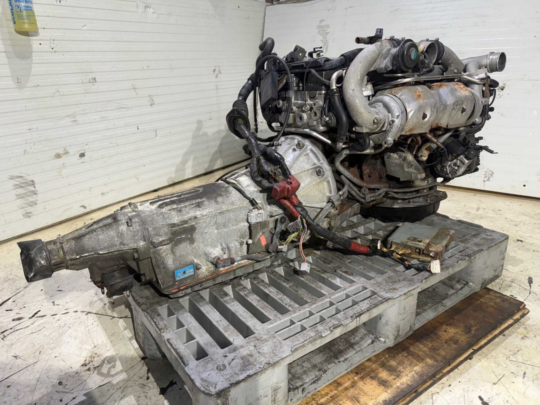 Toyota Supra Soarer Chaser 1989-1995 2.5L Non Vvt-I Turbo Engine Automatic Transmission Actual Swap - 1JZ-GTE 6102705 Toyota Supra Soarer Chaser Engine JDM Engine Zone