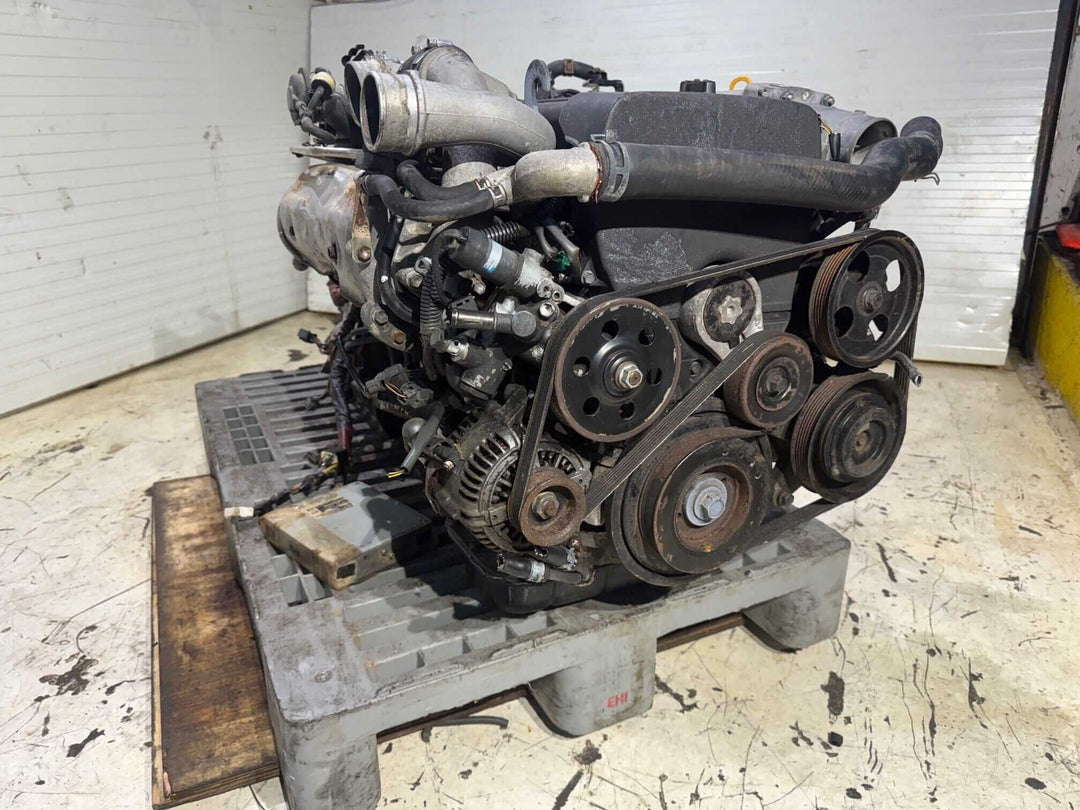 Toyota Supra Soarer Chaser 1989-1995 2.5L Non Vvt-I Turbo Engine Automatic Transmission Actual Swap - 1JZ-GTE 6102705 Toyota Supra Soarer Chaser Engine JDM Engine Zone
