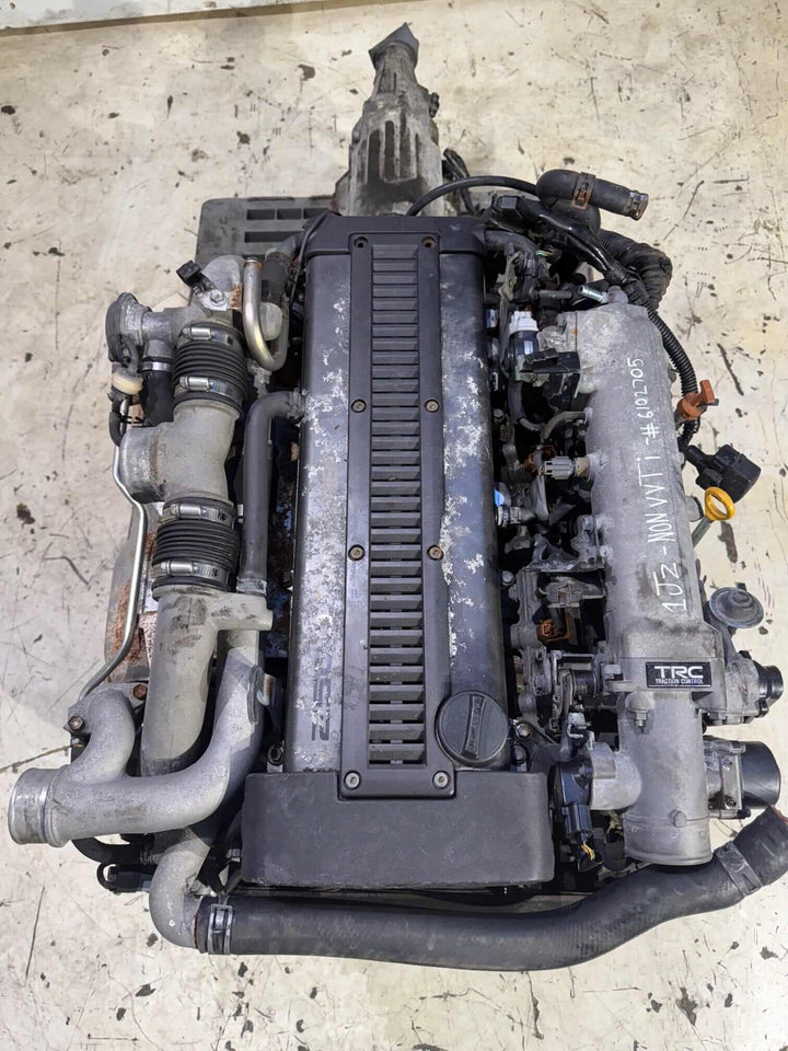 Toyota Supra Soarer Chaser 1989-1995 2.5L Non Vvt-I Turbo Engine Automatic Transmission Actual Swap - 1JZ-GTE 6102705 Toyota Supra Soarer Chaser Engine JDM Engine Zone