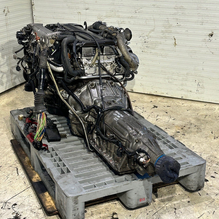 Toyota Supra Soarer Chaser 1989-1995 2.5L Non Vvt-I Turbo Engine Automatic Transmission Actual Swap - 1JZ-GTE 6104380 Toyota Supra Soarer Chaser Engine JDM Engine Zone