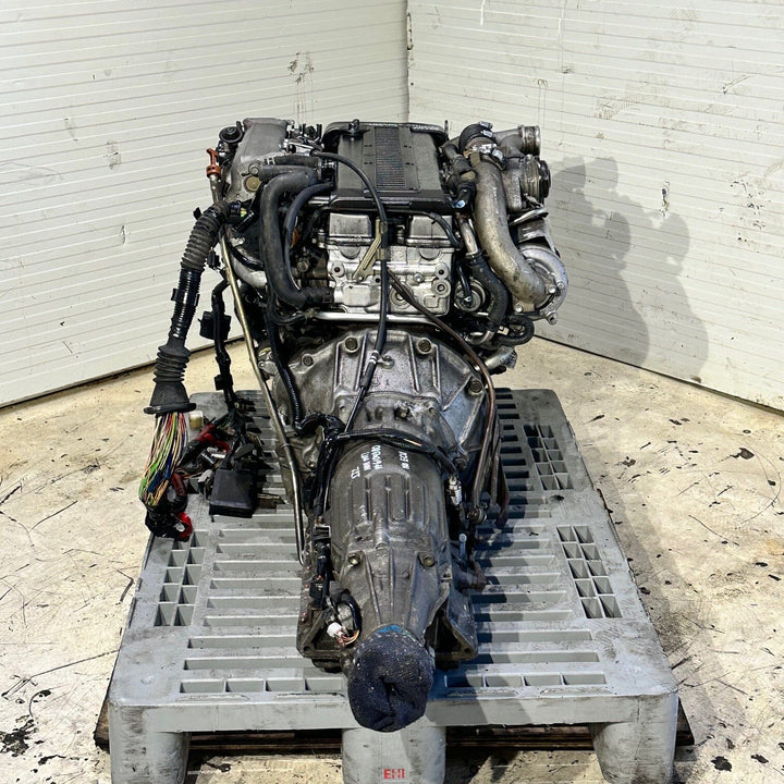 Toyota Supra Soarer Chaser 1989-1995 2.5L Non Vvt-I Turbo Engine Automatic Transmission Actual Swap - 1JZ-GTE 6104380 Toyota Supra Soarer Chaser Engine JDM Engine Zone