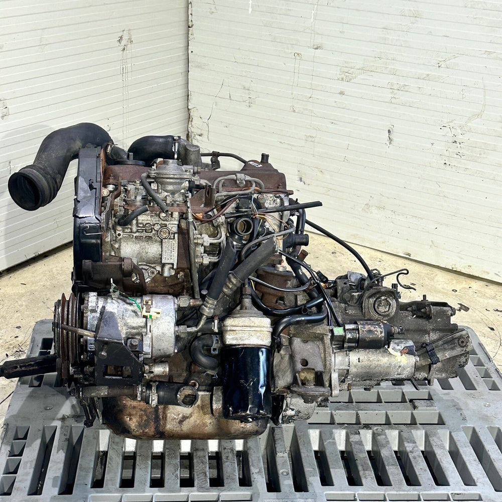 Volkswagen 1981-1991 Rabbit Jetta 1.6L Jdm Edm Turbo Diesel Engine & Manual Transmission Swap CY MF volkswagon WV golf Jetta Passat diesel Engine JDM Engine Zone