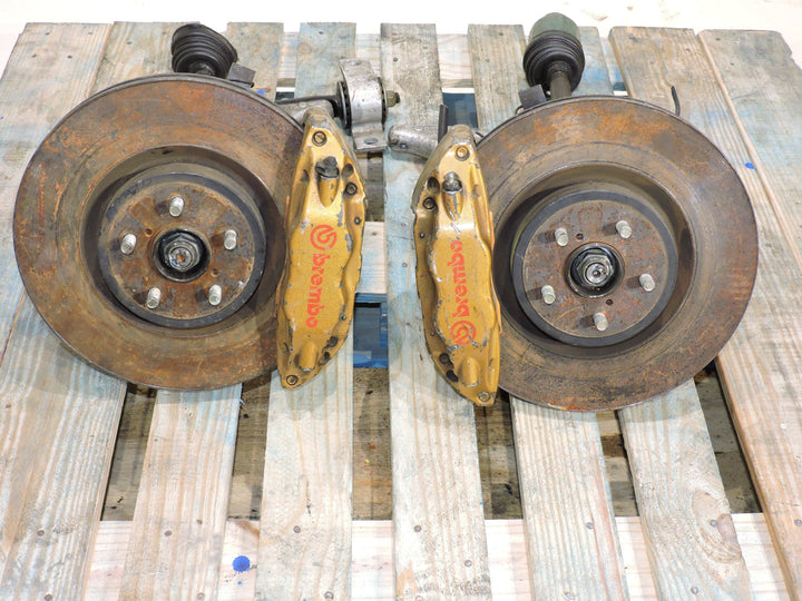 Subaru Wrx Sti Brembo 4 Piston Calipers 2019 JDM Engine Zone