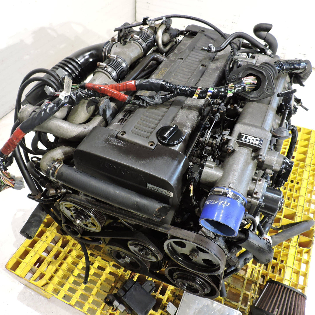 Toyota Supra Soarer Chaser 1989-1995 2.5L Non Vvt-I Turbo Front Sump JDM Engine - 1JZ-GTE Toyota Supra Soarer Chaser Engine JDM Engine Zone