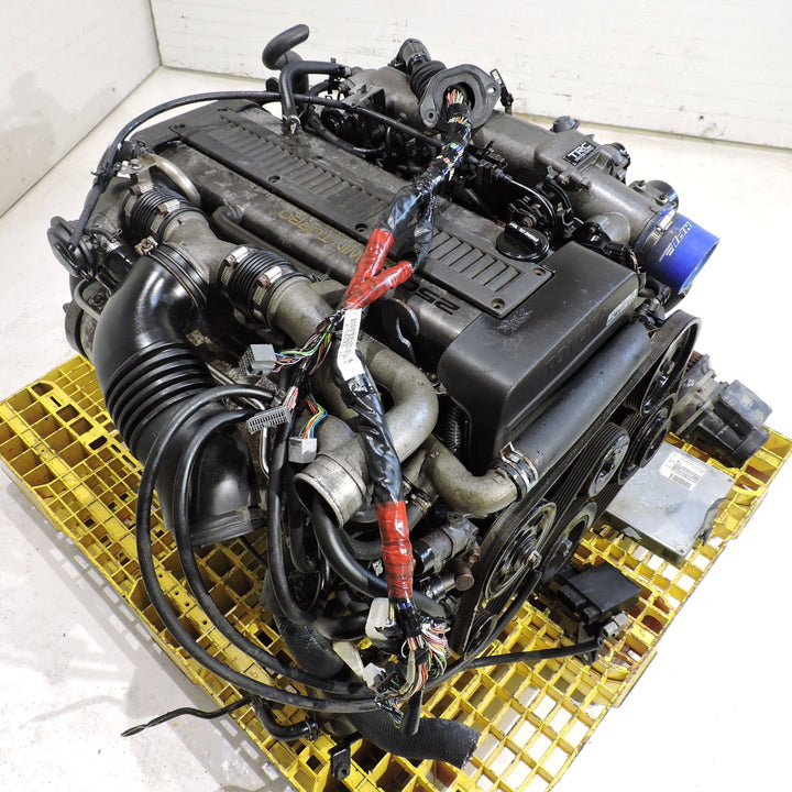 Toyota Supra Soarer Chaser 1989-1995 2.5L Non Vvt-I Turbo Front Sump JDM Engine - 1JZ-GTE Toyota Supra Soarer Chaser Engine JDM Engine Zone