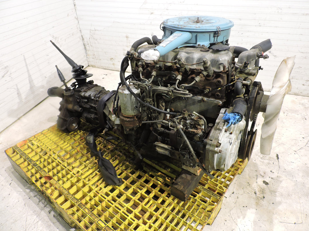 Isuzu 2.0l 4-Cylinder Diesel Jdm Engine Rwd Manual Transmission - C190 Motor Vehicle Engines JDM Engine Zone 