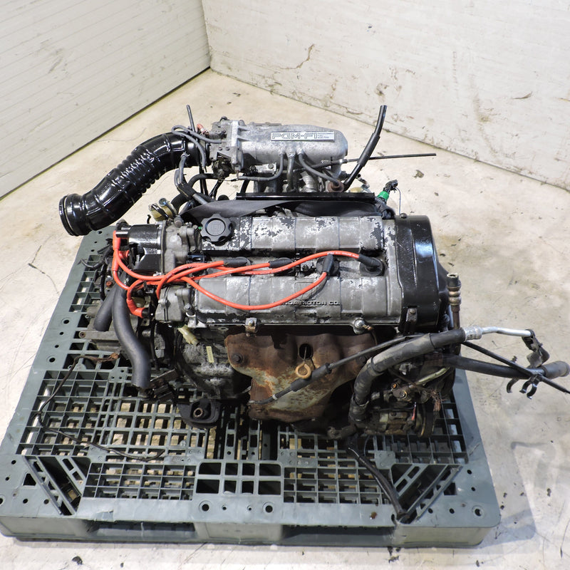 1988-1991 Honda Crx Civic Del Sol Obd0 1.6l Jdm Engine With 5 Speed  Transmission ZC DOHC