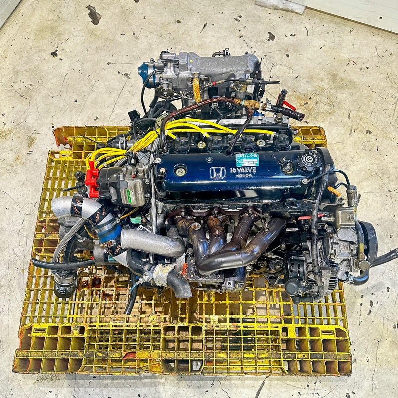 Honda Accord 1990-1993 1.8L JDM Turbo Vtec Engine 5 Speed Manual H2J4 Transmission Swap Motor Vehicle Engines JDM Engine Zone 