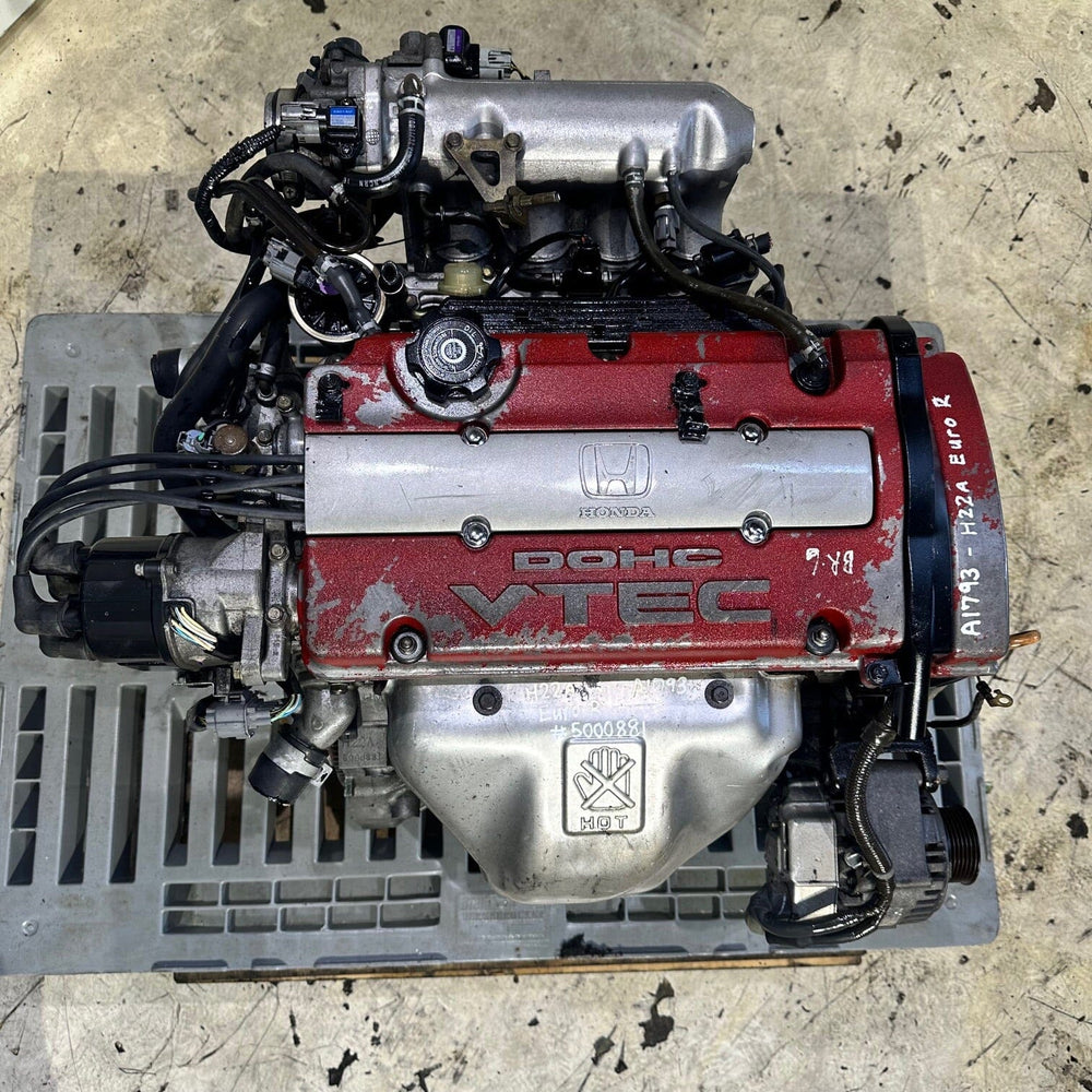 Honda Accord EURO R 1997 2001 2.2L DOHC VTEC JDM Engine H22a Motor Vehicle Engines JDM Engine Zone 