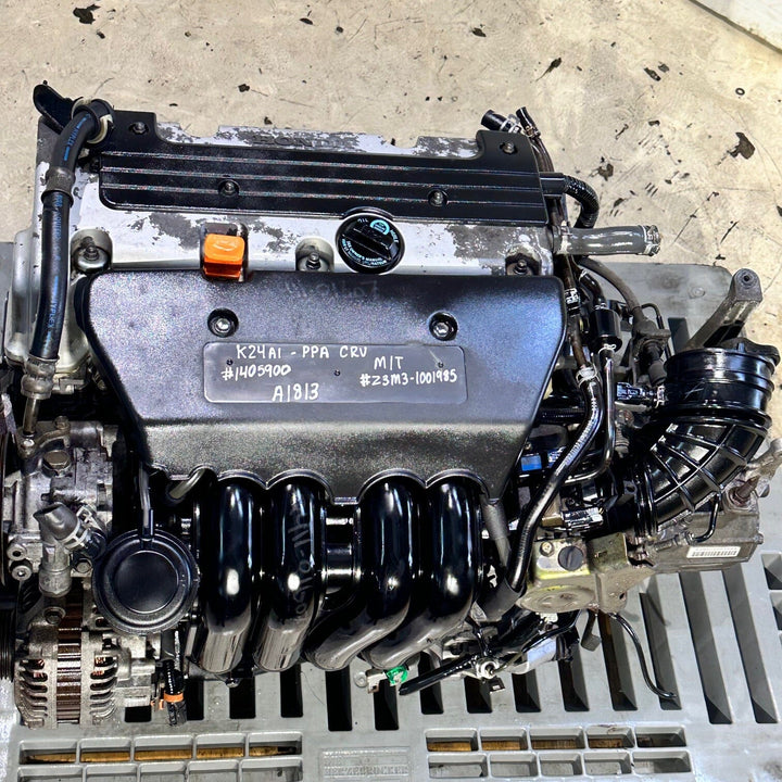 Honda Cr-V 2002-2006 2.4L Dohc I-Vtec JDM Engine Manual Transmission Z2M3 - K24a - Replaces K24a1 Honda Crv 2.4L Engine JDM Engine Zone 