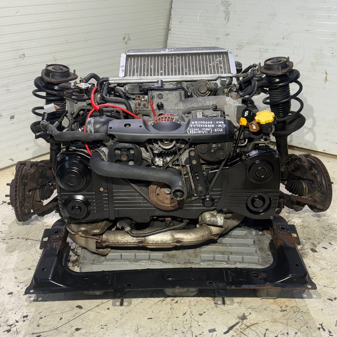 Subaru Impreza WRX 2.0L Turbo JDM Engine Manual Transmission EJ205 TY754VBBA JDM Engine Zone 