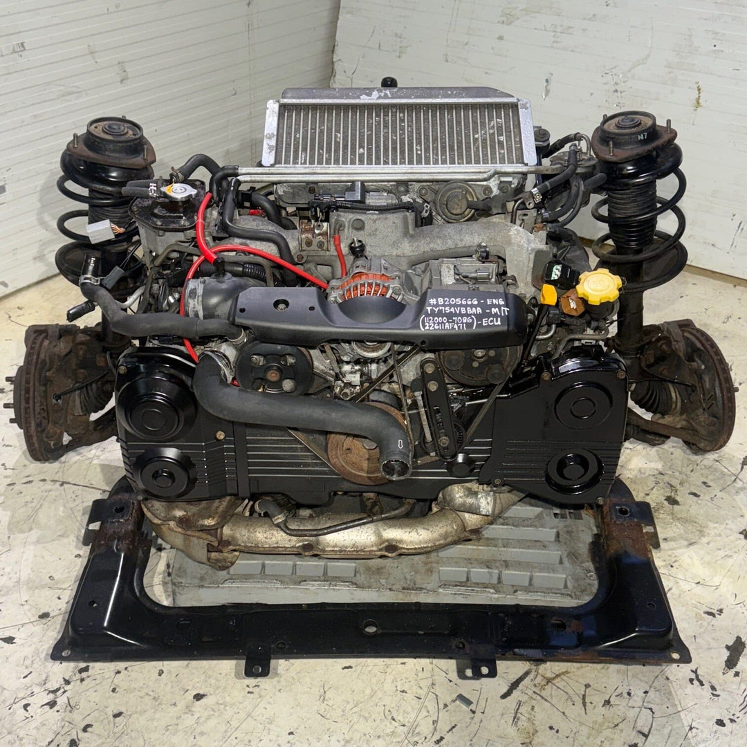 Subaru Impreza WRX 2.0L Turbo JDM Engine Manual Transmission EJ205 TY754VBBA JDM Engine Zone 