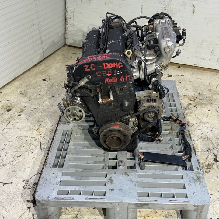 Honda Crx Civic Del Sol Obd1 1.6l Jdm Engine Automatic Transmission ZC DOHC Motor Vehicle Engines JDM Engine Zone 