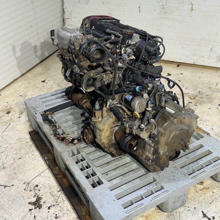 Honda Crx Civic Del Sol Obd1 1.6l Jdm Engine Automatic Transmission ZC DOHC Motor Vehicle Engines JDM Engine Zone 