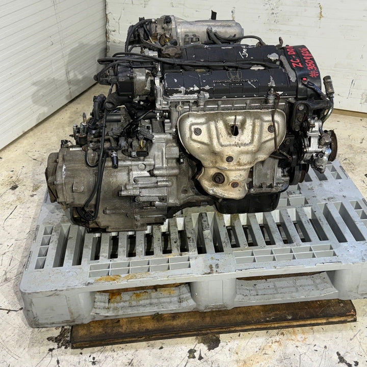 Honda Crx Civic Del Sol Obd1 1.6l Jdm Engine Automatic Transmission ZC DOHC Motor Vehicle Engines JDM Engine Zone 