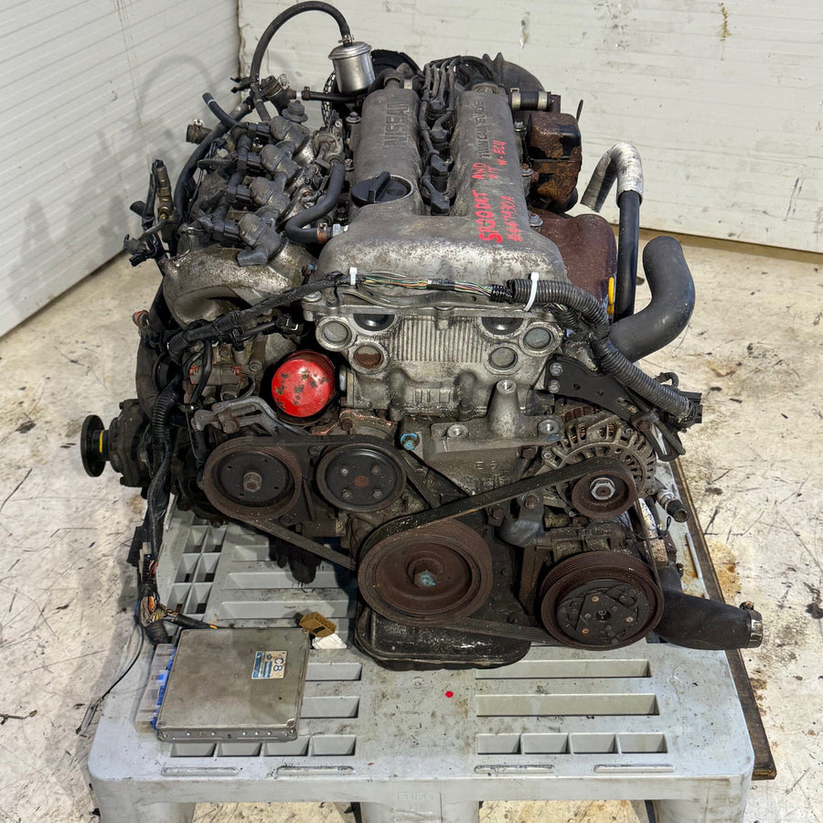 Nissan Sentra 1990-1993 2.0L Turbo JDM Engine With AWD Transmission- SR20DET B13 Motor Vehicle Engines JDM Engine Zone 
