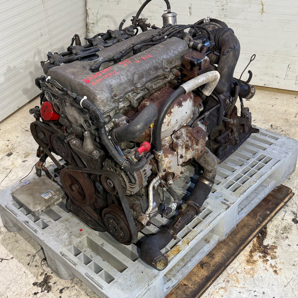 Nissan Sentra 1990-1993 2.0L Turbo JDM Engine With AWD Transmission- SR20DET B13 Motor Vehicle Engines JDM Engine Zone 