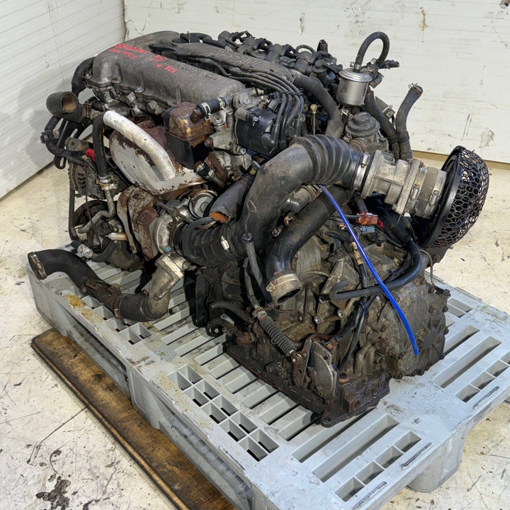 Nissan Sentra 1990-1993 2.0L Turbo JDM Engine With AWD Transmission- SR20DET B13 Motor Vehicle Engines JDM Engine Zone 