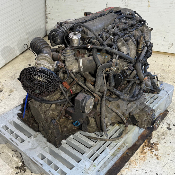 Nissan Sentra 1990-1993 2.0L Turbo JDM Engine With AWD Transmission- SR20DET B13 Motor Vehicle Engines JDM Engine Zone 