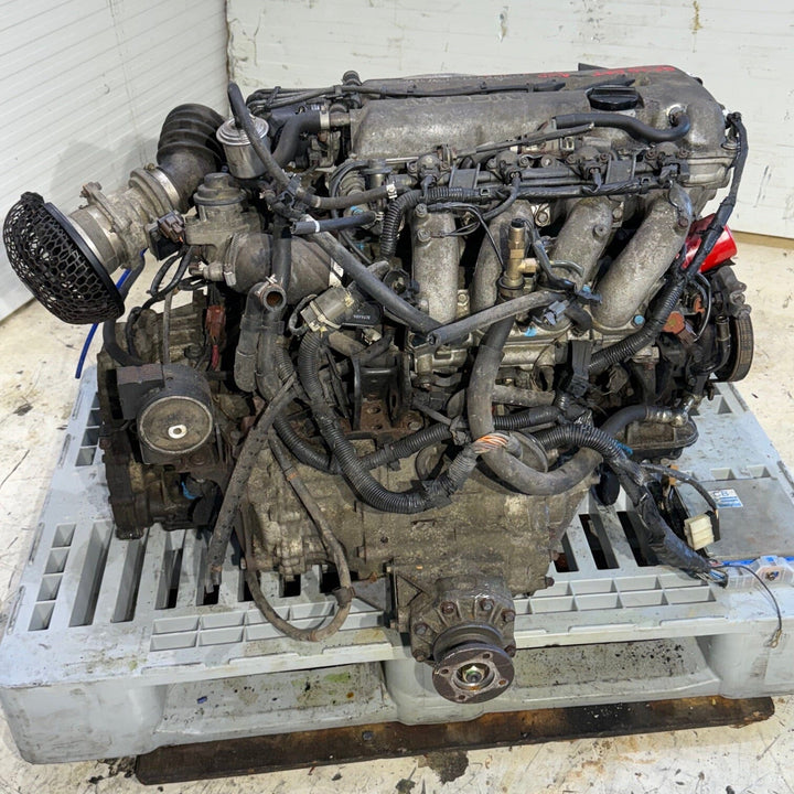 Nissan Sentra 1990-1993 2.0L Turbo JDM Engine With AWD Transmission- SR20DET B13 Motor Vehicle Engines JDM Engine Zone 