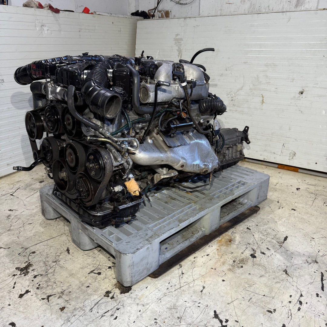 Toyota Century 5.0L V12 Full Automatic Actual Engine Transmission JDM Swap - 1GZ-FE 000439 Toyota Century Engine 1gz JDM Engine Zone 