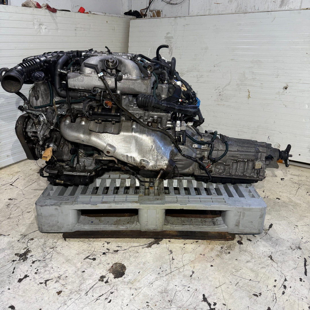 Toyota Century 5.0L V12 Full Automatic Actual Engine Transmission JDM Swap - 1GZ-FE 000439 Toyota Century Engine 1gz JDM Engine Zone 