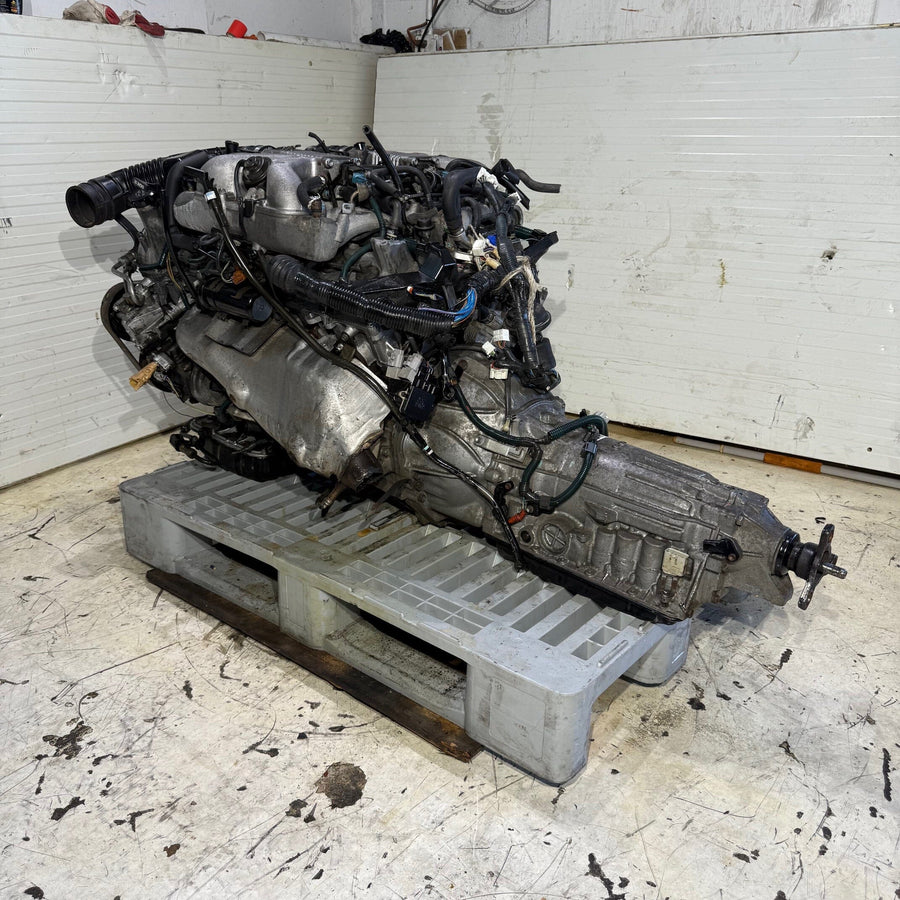 Toyota Century 5.0L V12 Full Automatic Actual Engine Transmission JDM Swap - 1GZ-FE 000439 Toyota Century Engine 1gz JDM Engine Zone 