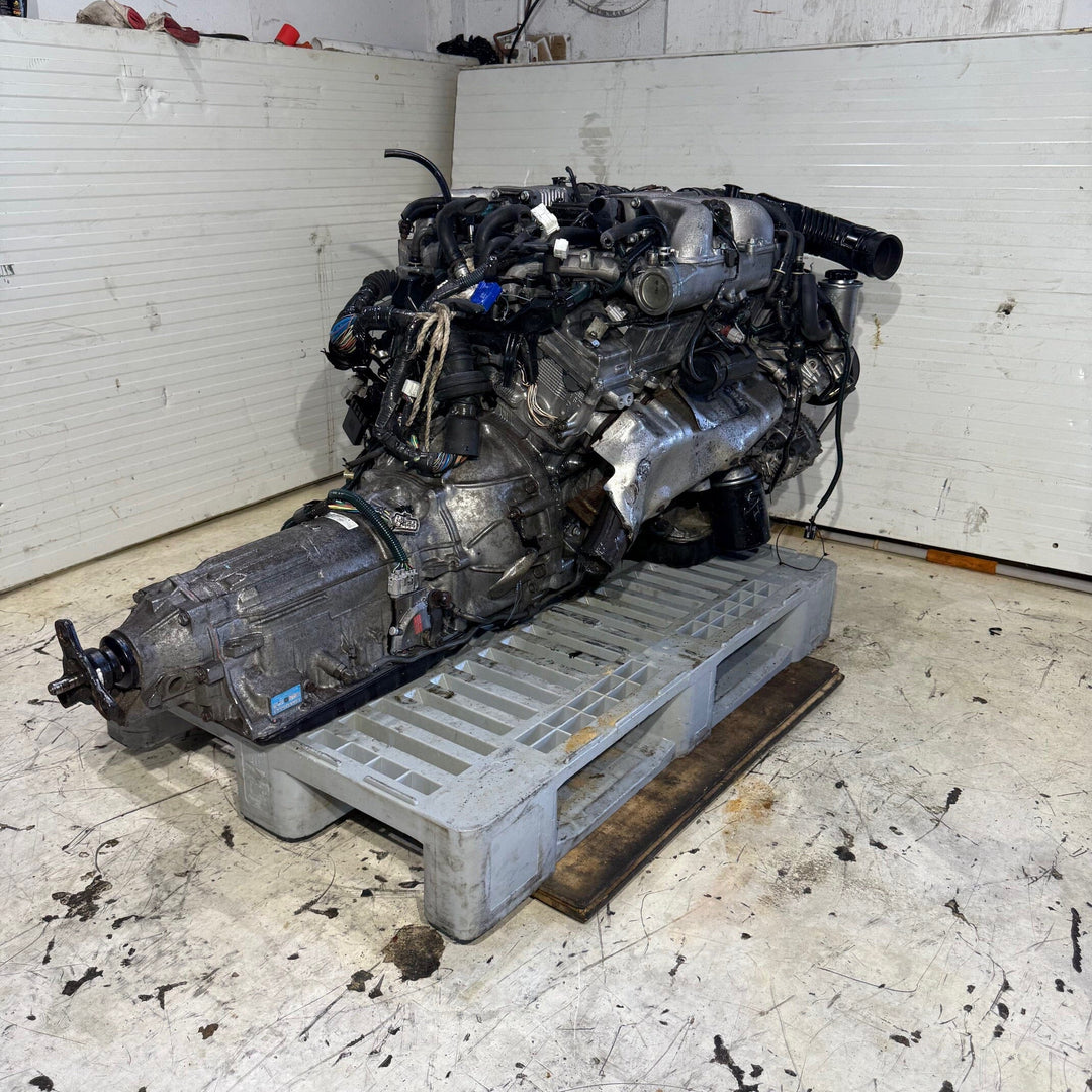 Toyota Century 5.0L V12 Full Automatic Actual Engine Transmission JDM Swap - 1GZ-FE 000439 Toyota Century Engine 1gz JDM Engine Zone 
