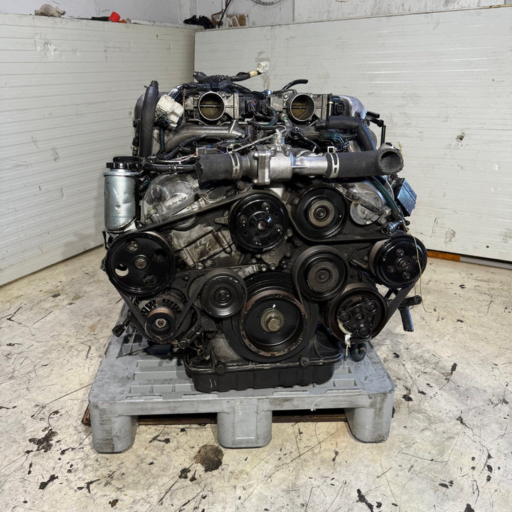 Toyota Century 5.0L V12 Full Automatic Actual Engine Transmission JDM Swap - 1GZ-FE M000466 Toyota Century Engine 1gz JDM Engine Zone 