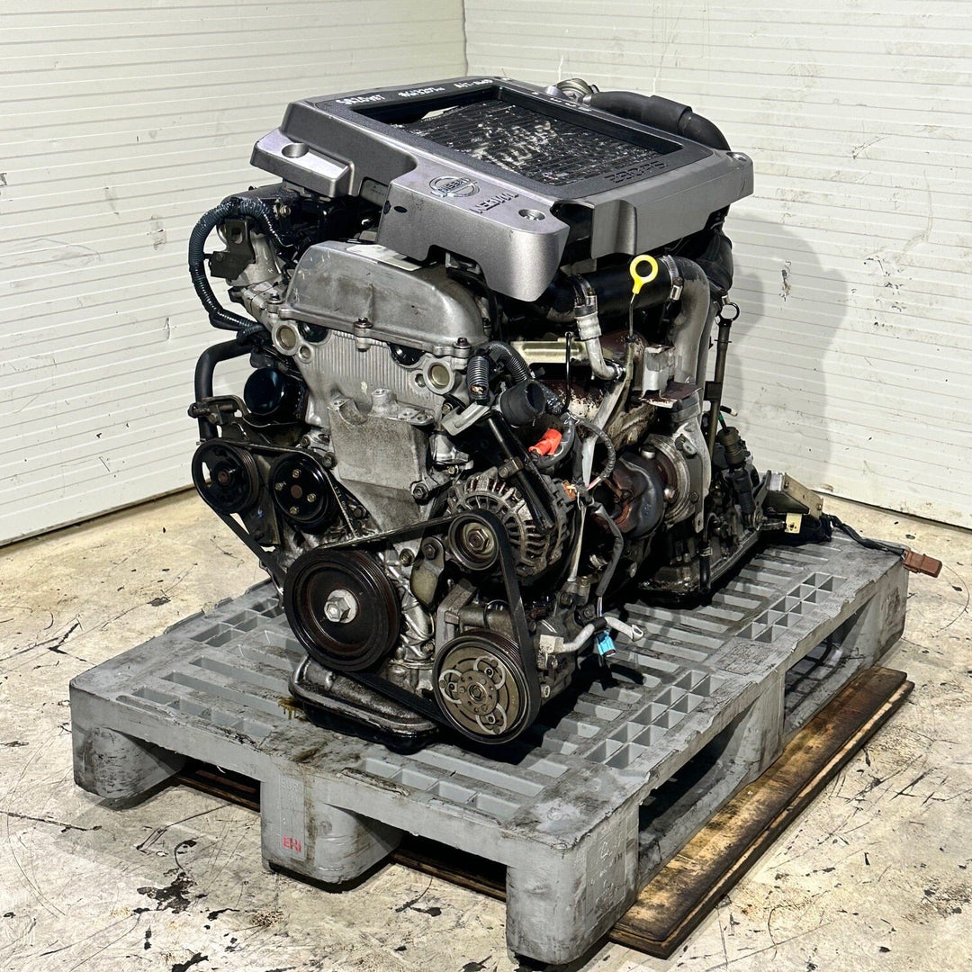 Nissan X-Trail 2000-2007 2.0l Turbo JDM Actual Engine Automatic Transmission - Sr20vet Neo Vvl 613207w Nissan x Trail sr20vet JDM Engine Zone 